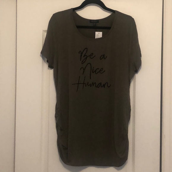 Lane Bryant Tops - “Be a Nice Human” Tunic
